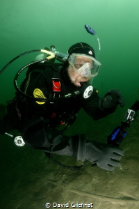 Cold water Diving at the Welland Scuba Park by David Gilchrist 
